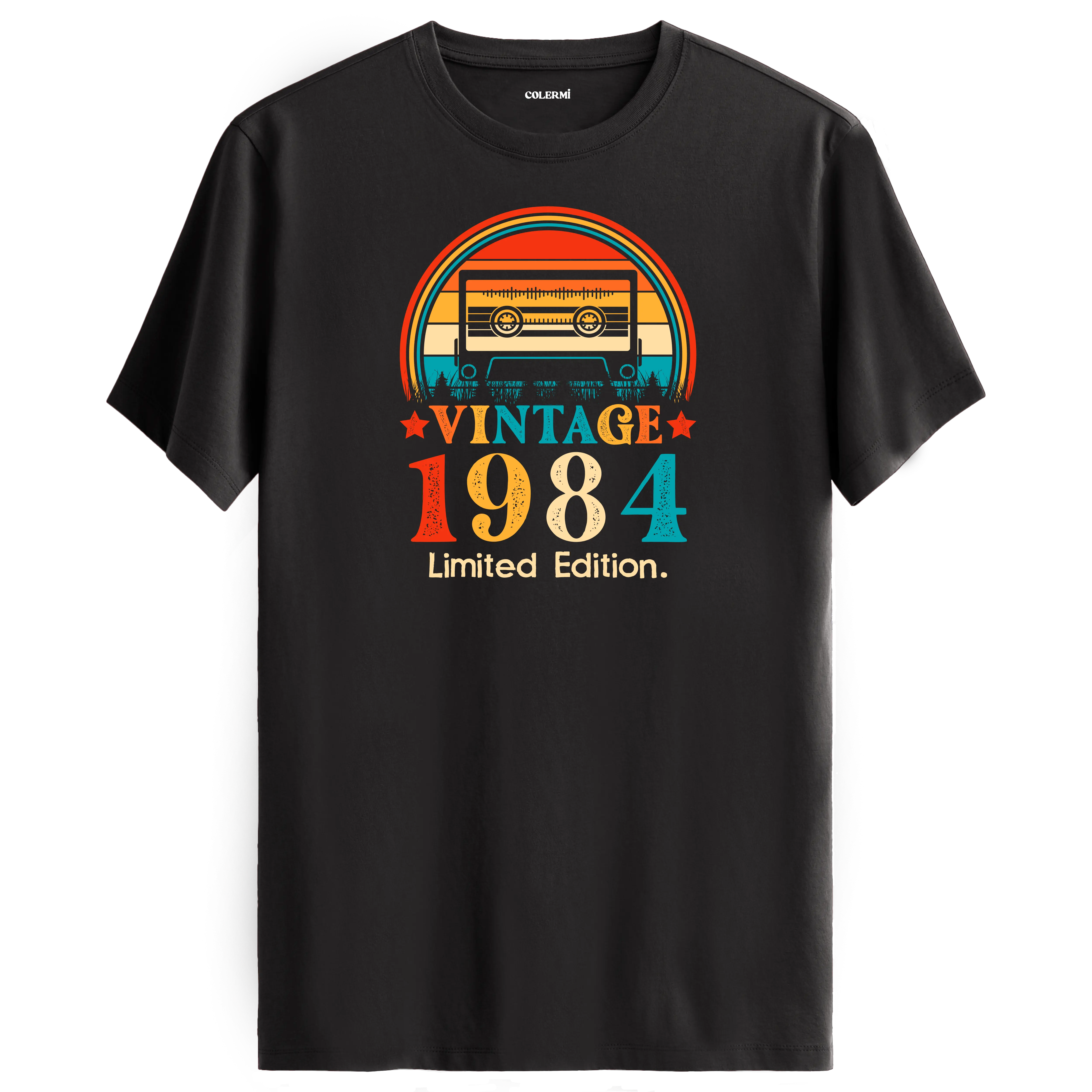 1984 Mixtape Vintage Tişört | Colermi