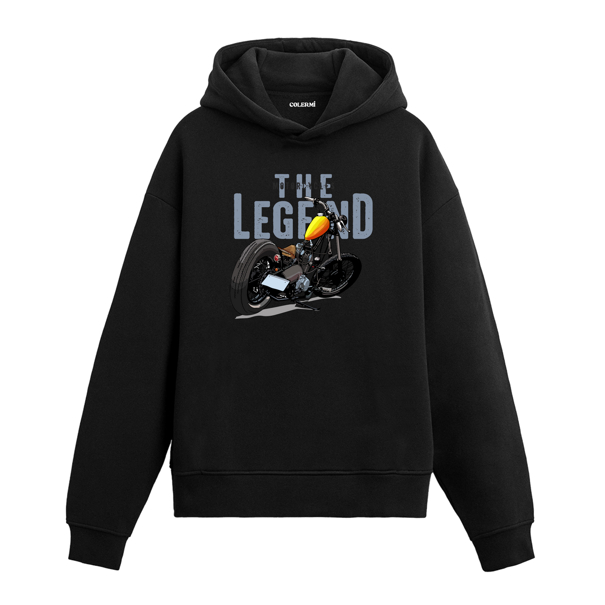 The Legend Custom Motosiklet Tasarım Hoodie