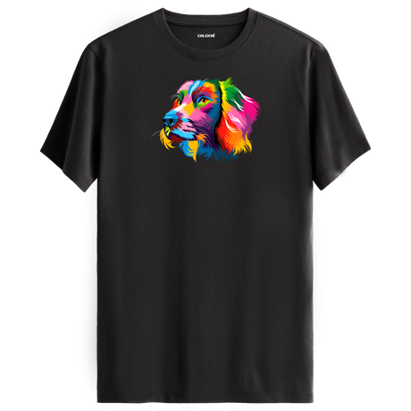 Colorful Cocker Spaniel Tee – Artistic Dog Lover Tee