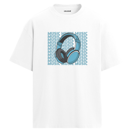 Music Block Oversize Unisex T-Shirt