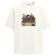 Retro Gamer Oversize Tişört | Colermi