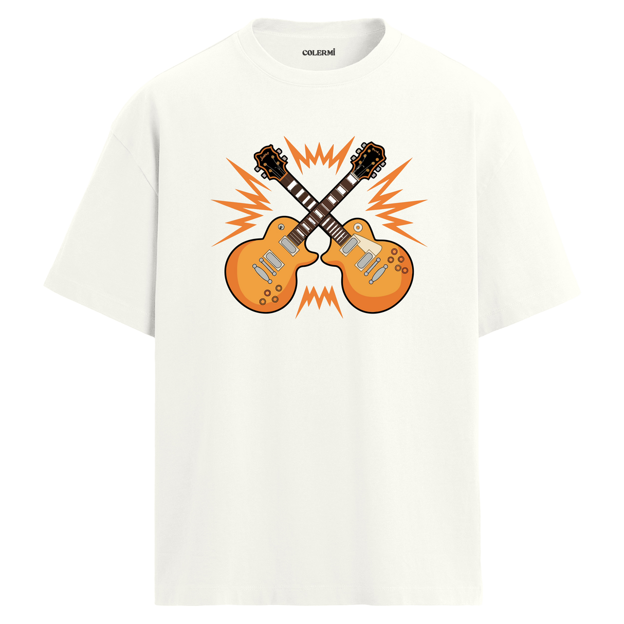 Rock Guitars Oversize Unisex T-Shirt