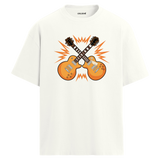 Rock Guitars Oversize Unisex T-Shirt