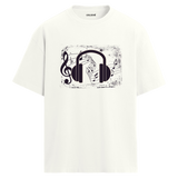 Melody Flow Oversize Unisex T-Shirt