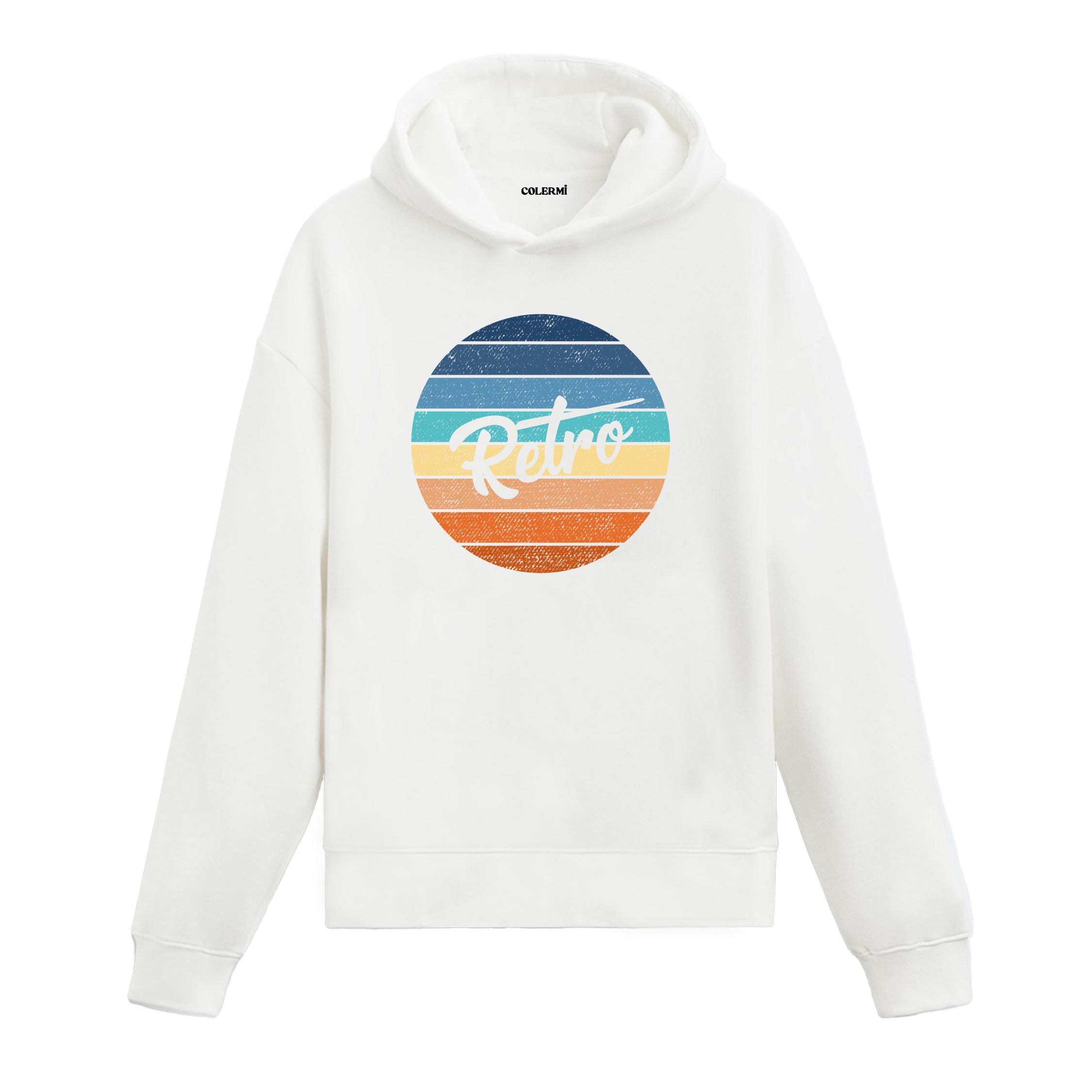 Retro Elegance Graphic Hoodie – Timeless Simplicity, Modern Nostalgia