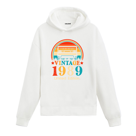 1989 Vintage Hoodie Kaset Tasarım