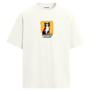 Şaşkın Kedi Oversize Tişört | Colermi