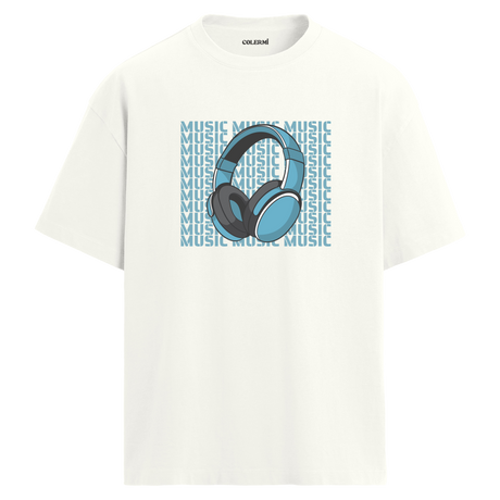 Music Block Oversize Unisex T-Shirt