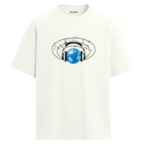 World Music Oversize Unisex T-Shirt