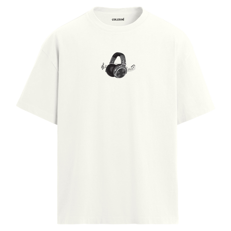 Headphones & Melody Oversize Unisex T-Shirt