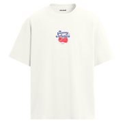 Berry Infusion Tasarım Oversize Tişört | Colermi