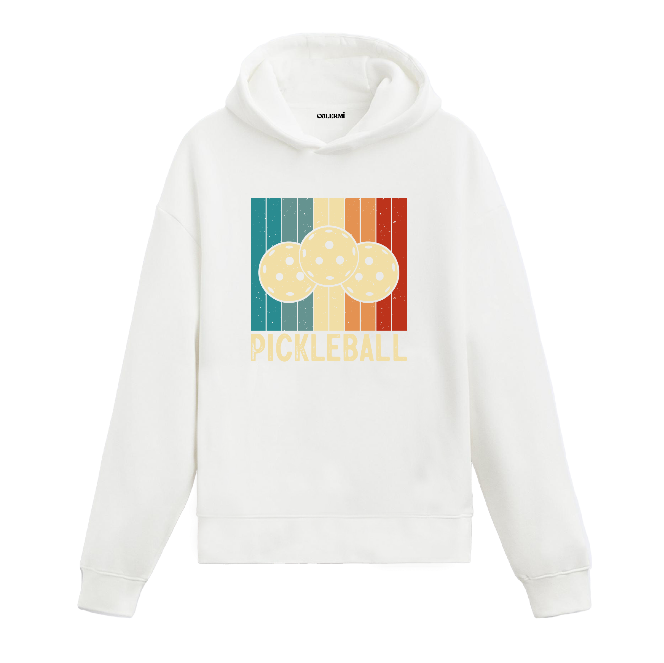 Pickleball Retro Graphic Hoodie – Fun, Energy, and Nostalgic Style