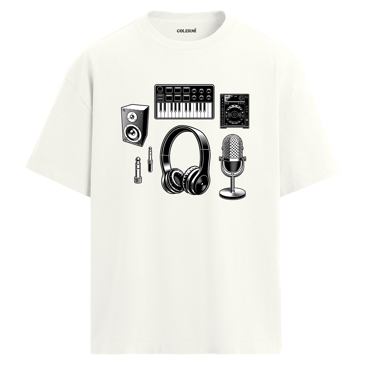 Stüdyo Ekipmanları Oversize Unisex T-Shirt