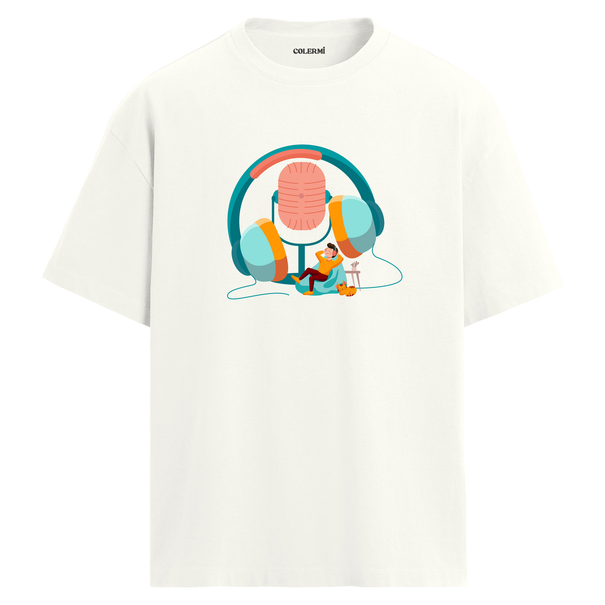 Dinlenme Anı Oversize Unisex T-Shirt