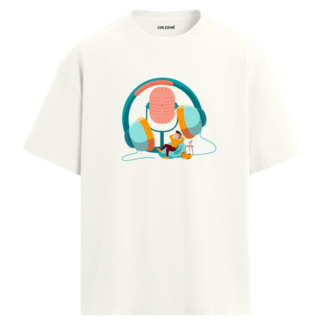 Dinlenme Anı Oversize Unisex T-Shirt