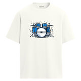 Blue Beat Oversize Unisex T-Shirt