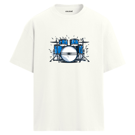 Blue Beat Oversize Unisex T-Shirt