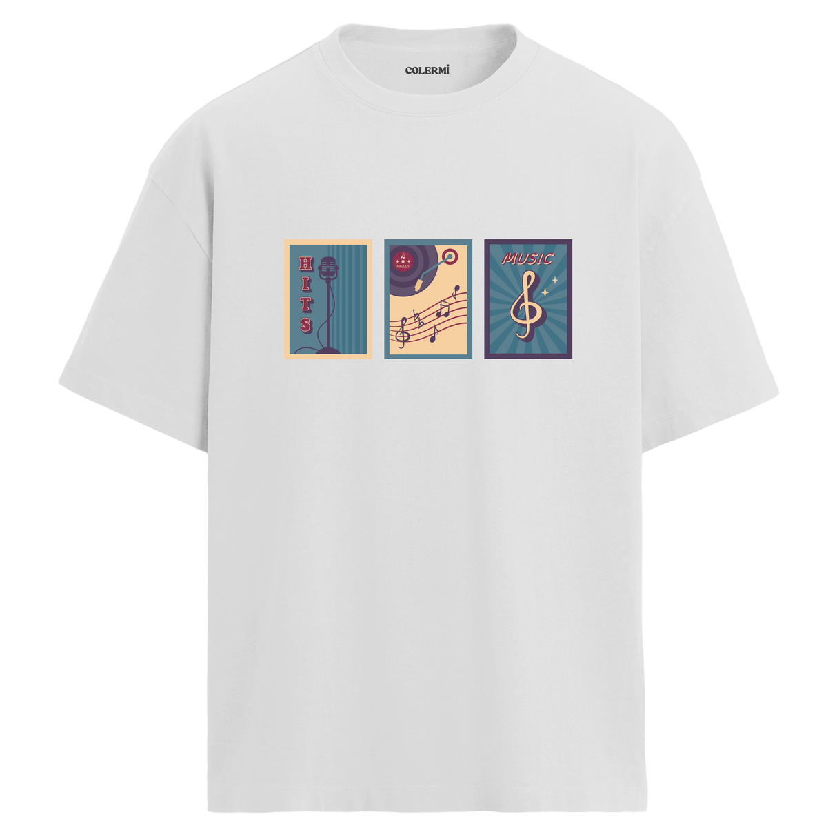 Retro Hitler Oversize Unisex T-Shirt