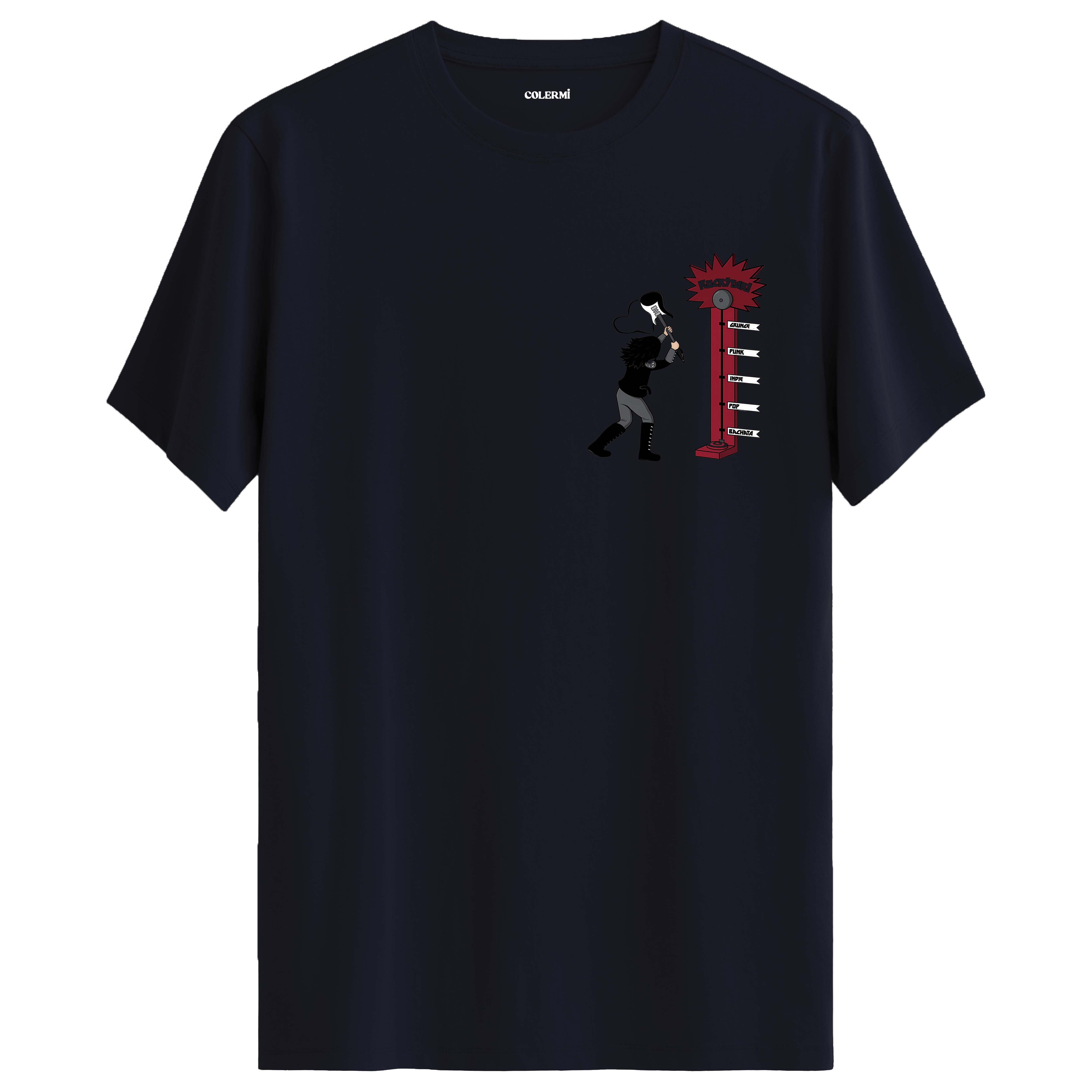 Rock Güç Tişört görsel 7 | Colermi