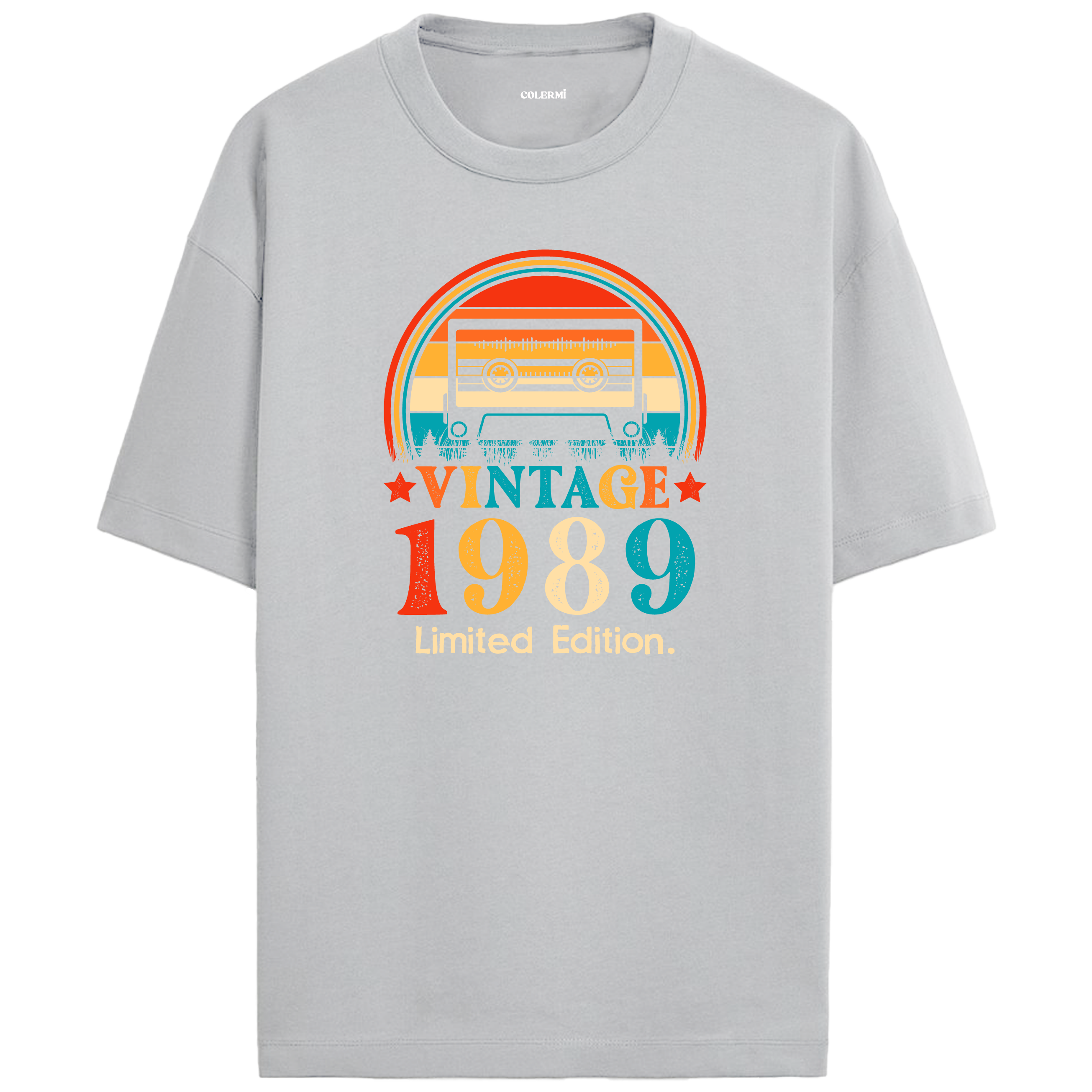 1989 Mixtape Crewneck Oversized Vintage T-Shirt