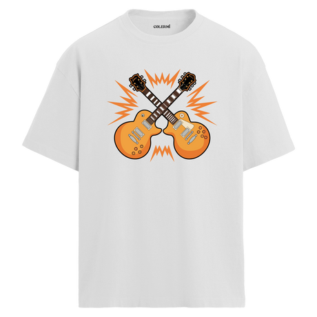 Rock Guitars Oversize Unisex T-Shirt