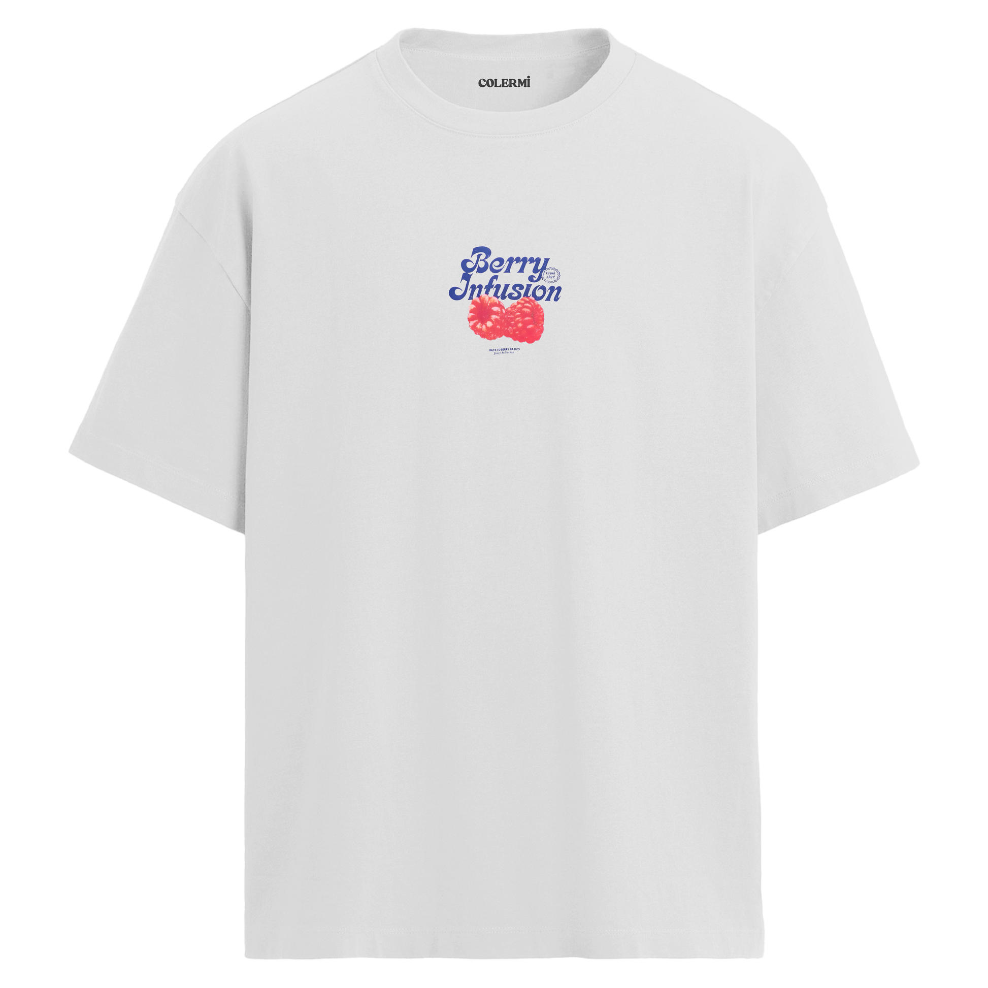 Berry Infusion Tasarım Oversize Tişört görsel 3 | Colermi
