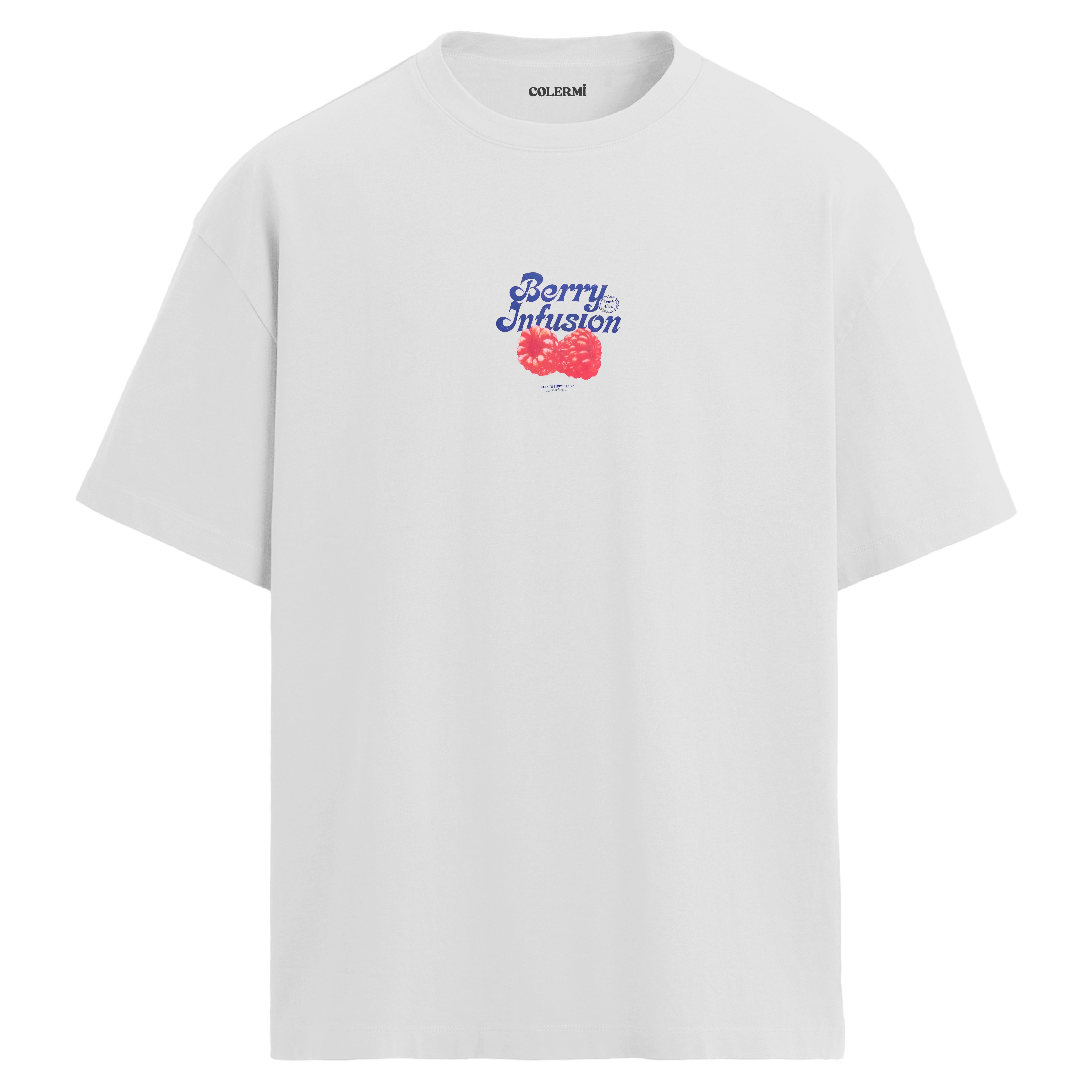 Berry Infusion Tasarım Oversize Tişört görsel 3 | Colermi