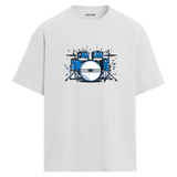Blue Beat Oversize Unisex T-Shirt