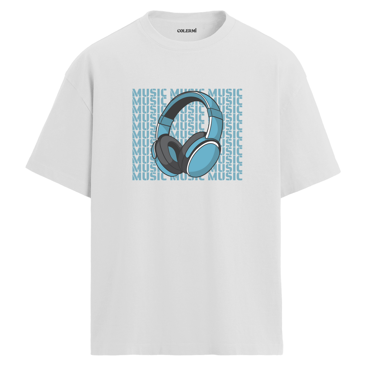 Music Block Oversize Unisex T-Shirt