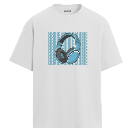 Music Block Oversize Unisex T-Shirt