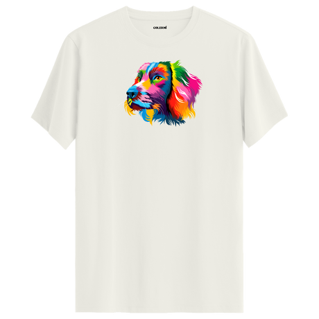 Colorful Cocker Spaniel Tee – Artistic Dog Lover Tee