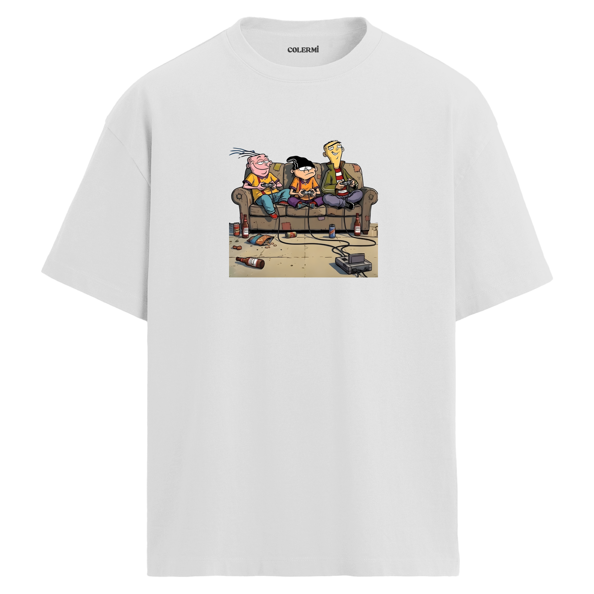 Retro Gamer Oversize Tişört görsel 2 | Colermi