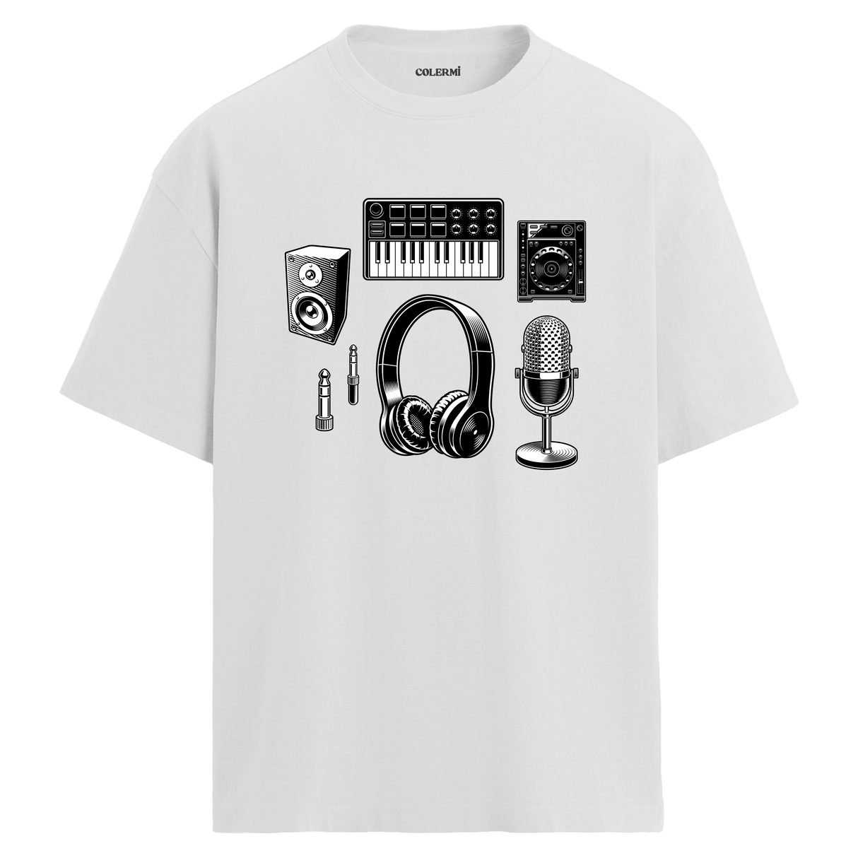 Stüdyo Ekipmanları Oversize Unisex T-Shirt