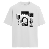 Stüdyo Ekipmanları Oversize Unisex T-Shirt