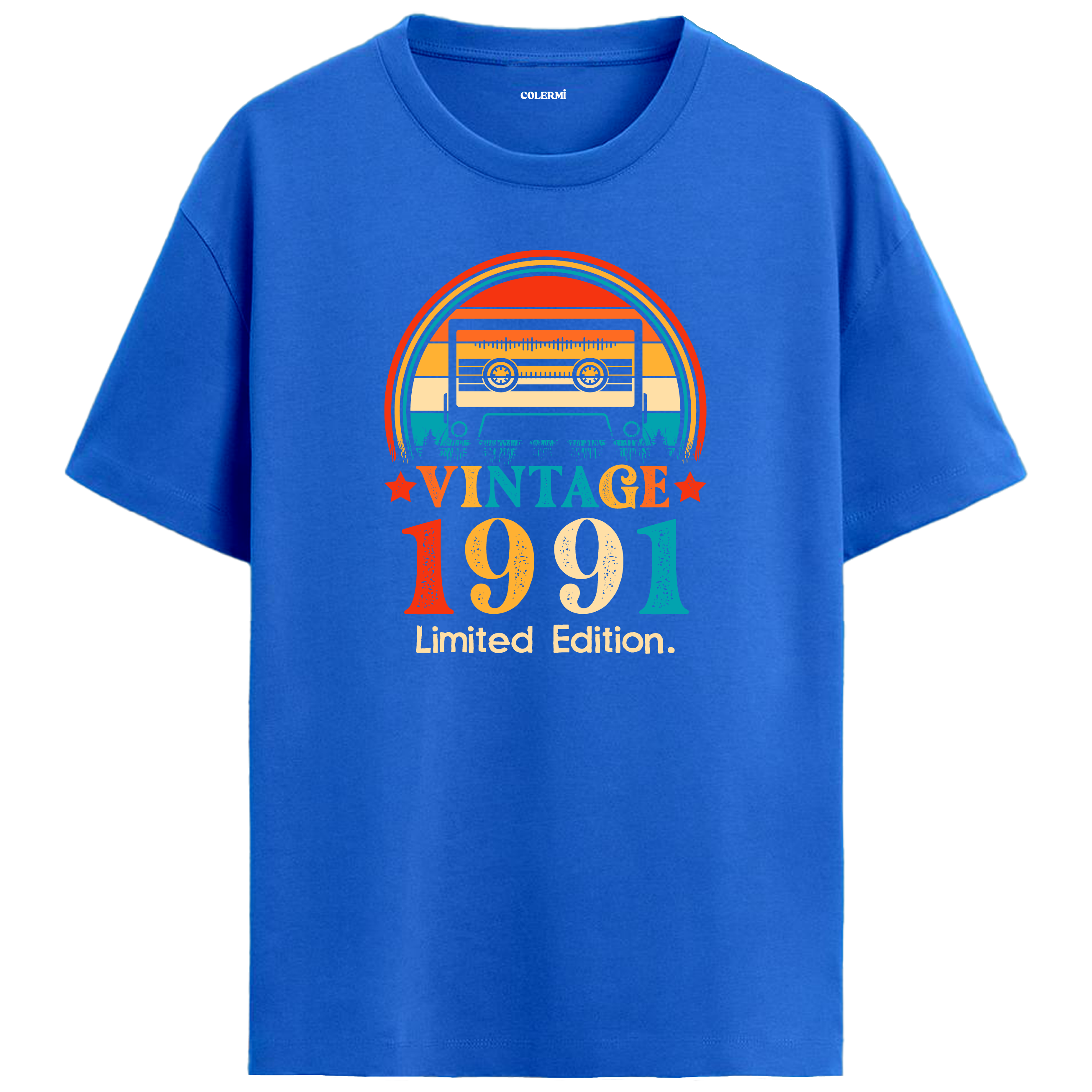 1991 Mixtape Crewneck Oversized Vintage T-Shirt