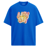Lazy Day Oversize Unisex T-Shirt – Müzik Temalı