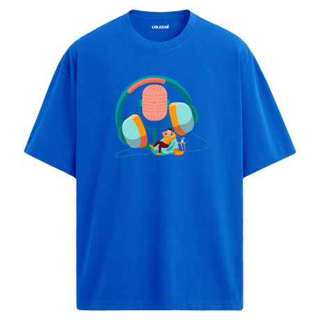 Dinlenme Anı Oversize Unisex T-Shirt