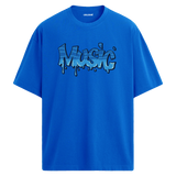 Graffiti Music Oversize Unisex T-Shirt – Müzik Temalı