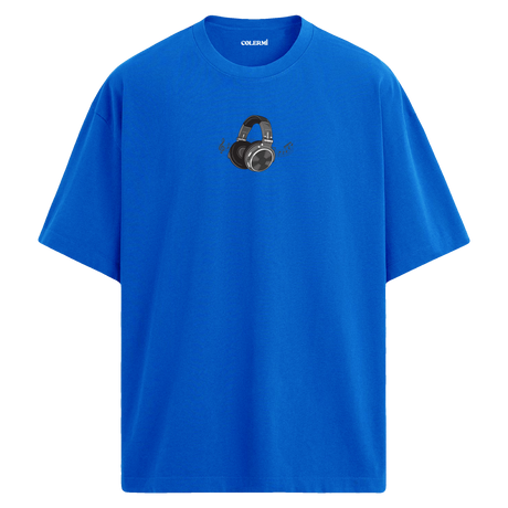 Headphones & Melody Oversize Unisex T-Shirt