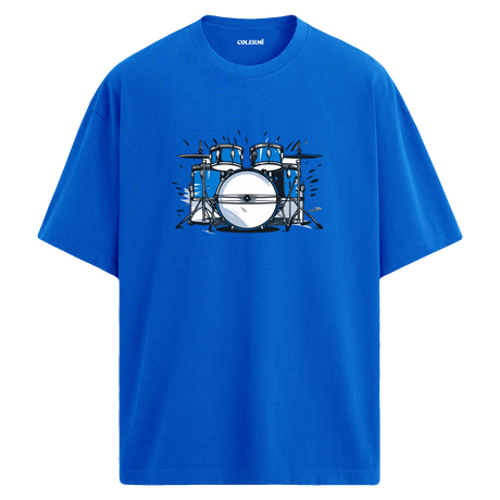 Blue Beat Oversize Unisex T-Shirt