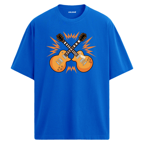 Rock Guitars Oversize Unisex T-Shirt
