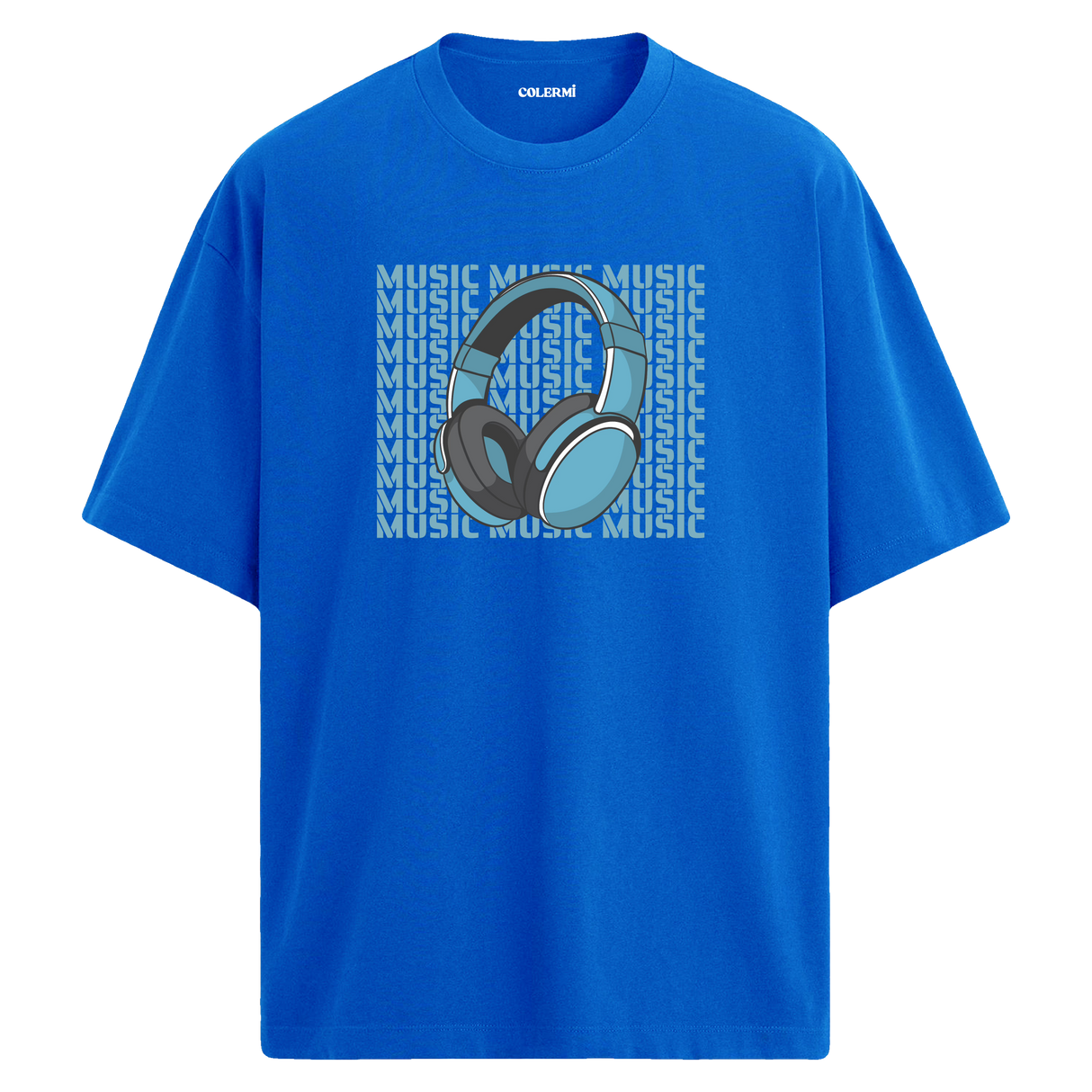 Music Block Oversize Unisex T-Shirt