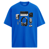 Stüdyo Ekipmanları Oversize Unisex T-Shirt