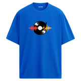 Vinyl Vibes Oversize Unisex T-Shirt – Müzik Temalı