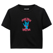 Chasing Dreams Kadın Crop T-Shirt