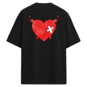 Broken Heart – Sırt Baskılı Oversize T-Shirt