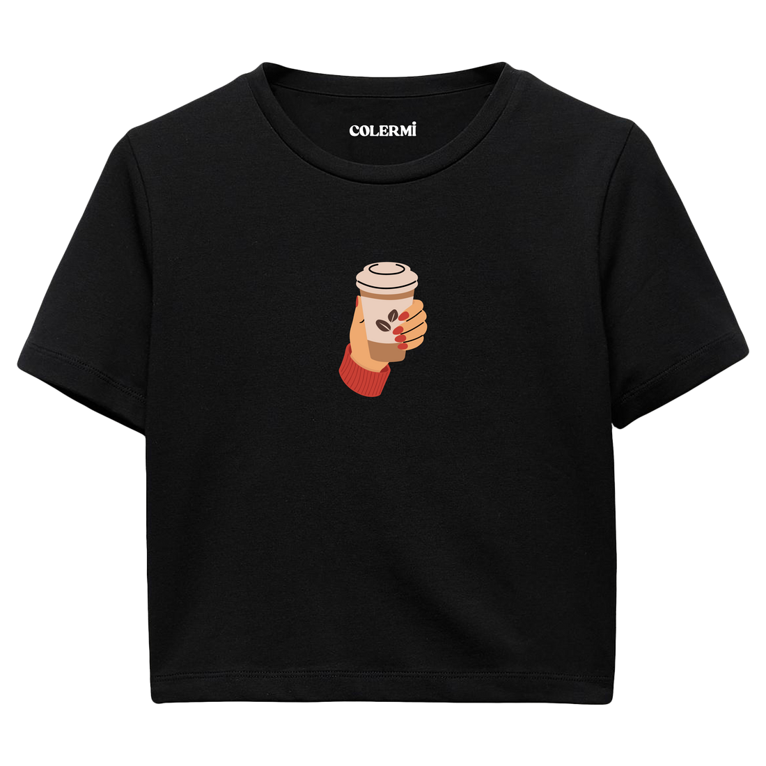 Coffee Lover Women’s Crop T-Shirt
