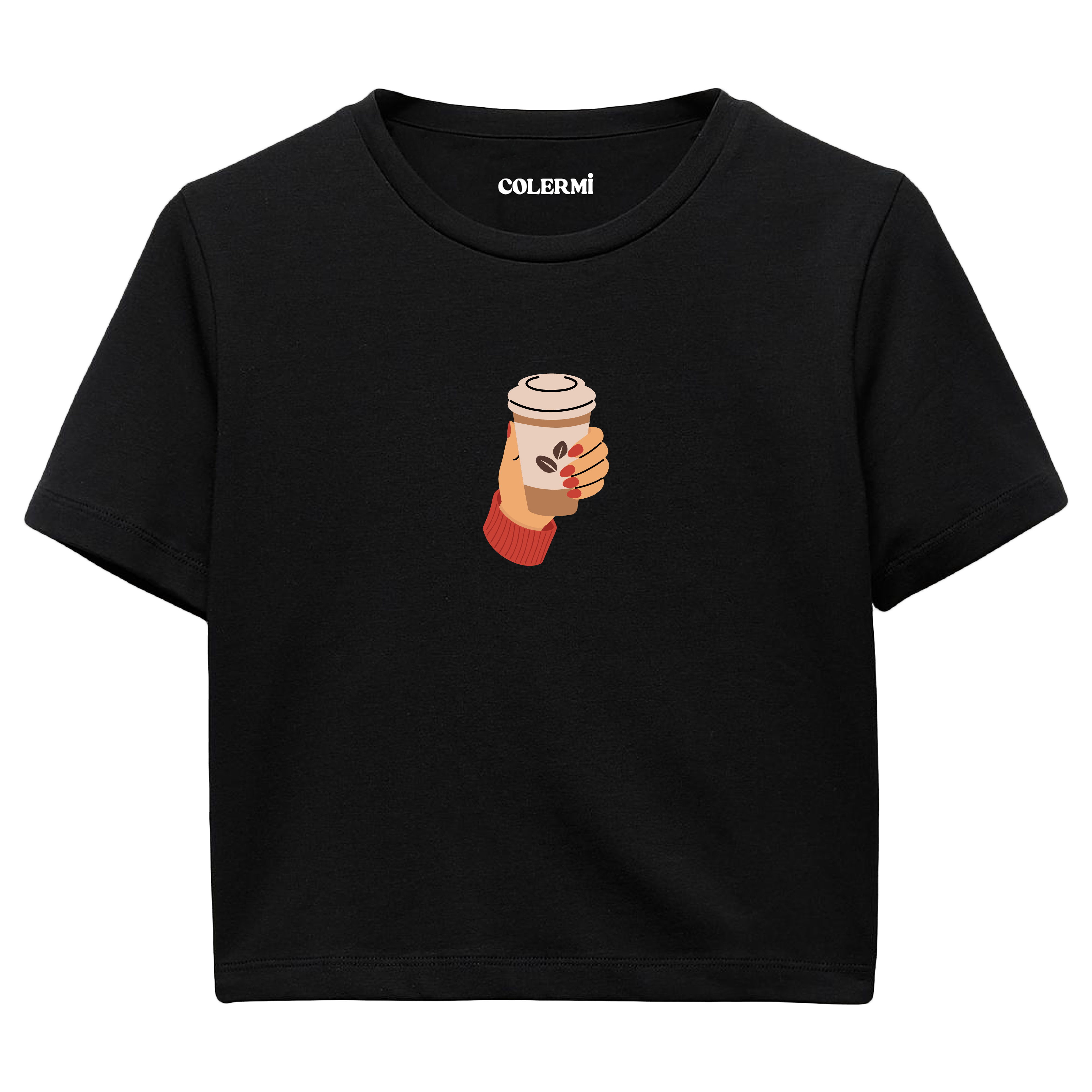 Coffee Lover Women’s Crop T-Shirt