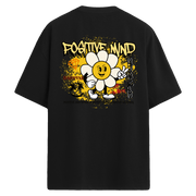 Positive Mind Urban Style – Sırt Baskılı Oversize T-Shirt