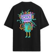 Cable Head Sırt Baskılı Oversize T-Shirt